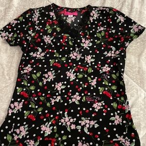 Betsey Johnson scrub top size S